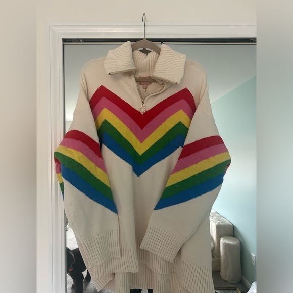 Show Me Your Mumu Weston rainbow sweater plus - Picture 5 of 10